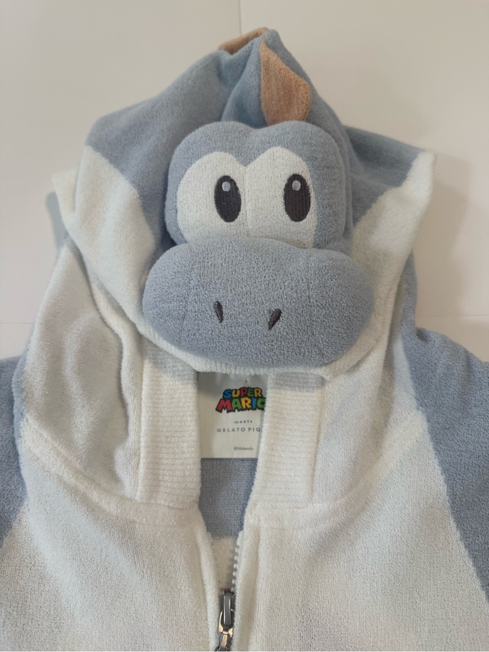 Gelato Pique Super Mario Yoshi Zip-Up Hoodie One Size - Picture 6 of 15